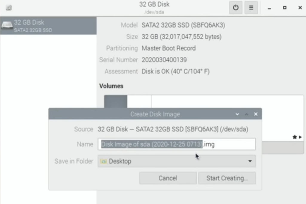 Backup Raspberry Pi