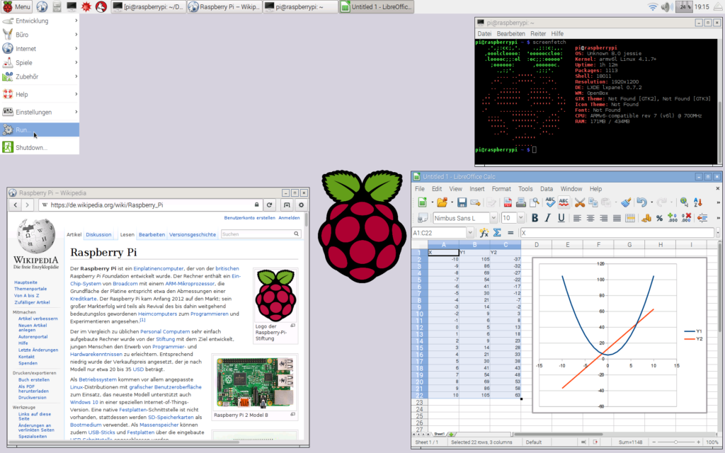 develop a gui for raspberry pi