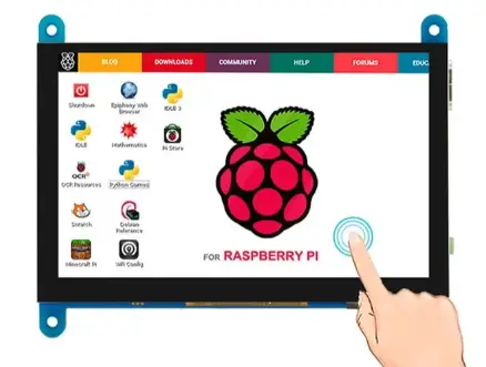 raspberry pi touchscreen
