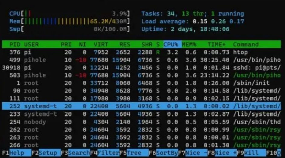 raspberry pi commands