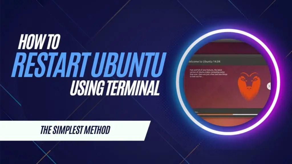 Restart Ubuntu Using The Terminal